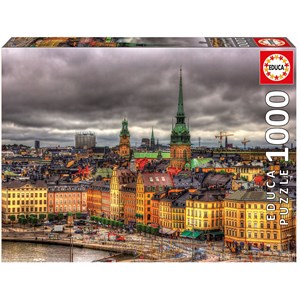 Educa (17664) - "Views of Stockholm, Sweden" - 1000 pieces puzzle