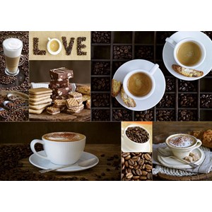 Educa (17663) - "Coffee" - 1000 pieces puzzle