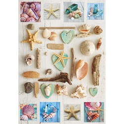 Educa (17658) - "Seashells collage" - 1000 pieces puzzle