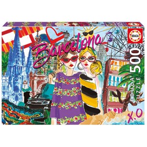 Educa (17651) - "Take me to Barcelona" - 500 pieces puzzle
