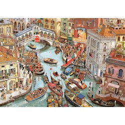 Heye (29843) - Doro Göbel: "O Sole Mio!" - 2000 pieces puzzle