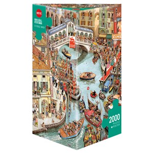 Heye (29843) - Doro Göbel: "O Sole Mio!" - 2000 pieces puzzle