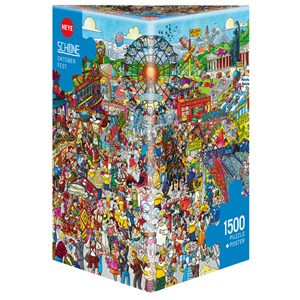 Heye (29842) - Christoph Schöne: "Oktoberfest" - 1500 pieces puzzle