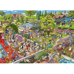 Heye (29838) - Birgit Tanck: "Party Cats" - 1000 pieces puzzle