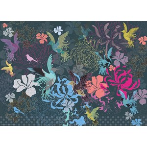 Heye (29822) - Turnowsky: "Birds & Flowers" - 1000 pieces puzzle