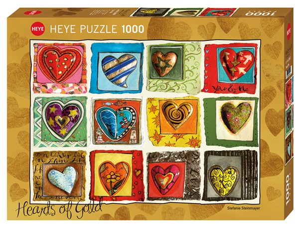 Heye (29807) - Stefanie Steinmayer: "You & Me" - 1000 pieces puzzle