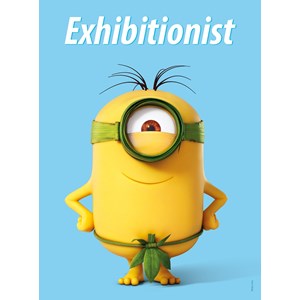 Clementoni (35031) - "Exhibitionist Minions" - 500 pieces puzzle