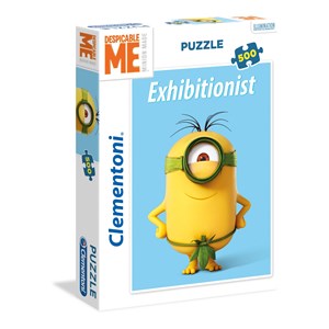 Clementoni (35031) - "Exhibitionist Minions" - 500 pieces puzzle