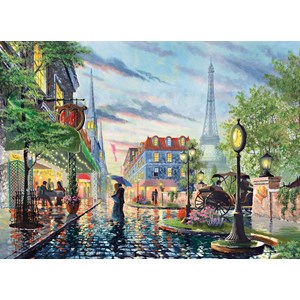 Clementoni (39395) - "Paris Café Summer" - 1000 pieces puzzle