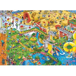 Clementoni (39314) - Steve Skelton: "Complez Sports" - 1000 pieces puzzle