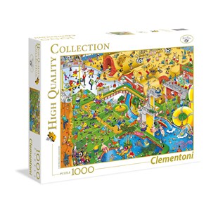 Clementoni (39314) - Steve Skelton: "Complez Sports" - 1000 pieces puzzle