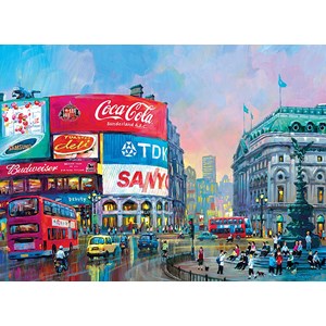 Clementoni (39316) - "London, Piccadilly Circus" - 1000 pieces puzzle