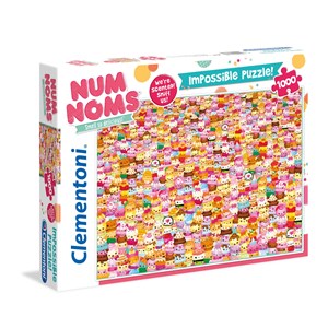 Clementoni (61333) - "Num Noms" - 1000 pieces puzzle