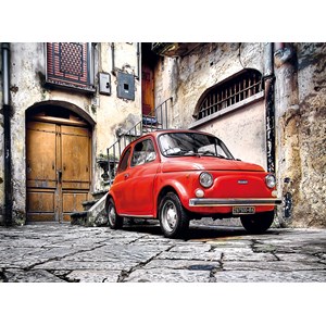 Clementoni (30575) - "Fiat 500" - 500 pieces puzzle