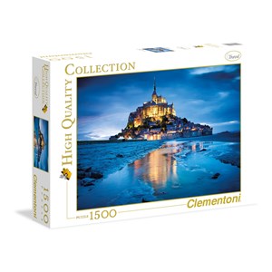 Clementoni (31994) - "Le Mont Saint-Michel" - 1500 pieces puzzle