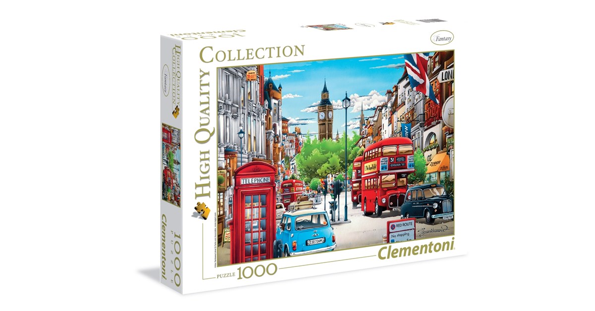 Puzzle London Clementoni-39485 1000 pièces Puzzles - Villes et Villages -  /Planet'Puzzles