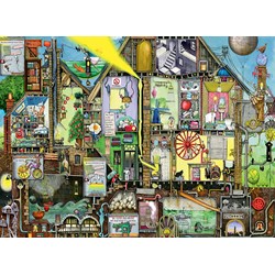 Ravensburger (14731) - Colin Thompson: "Tomorrow's World" - 500 pieces puzzle