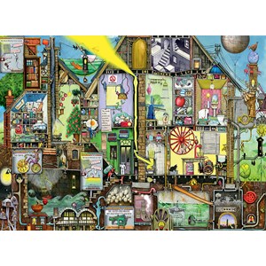 Ravensburger (14731) - Colin Thompson: "Tomorrow's World" - 500 pieces puzzle
