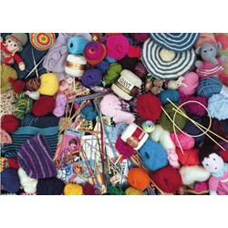 Ravensburger (19515) - "Crafty Yarns" - 1000 pieces puzzle