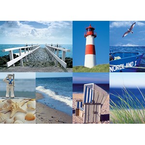 Ravensburger (19071) - "Maritime Impressions" - 1000 pieces puzzle