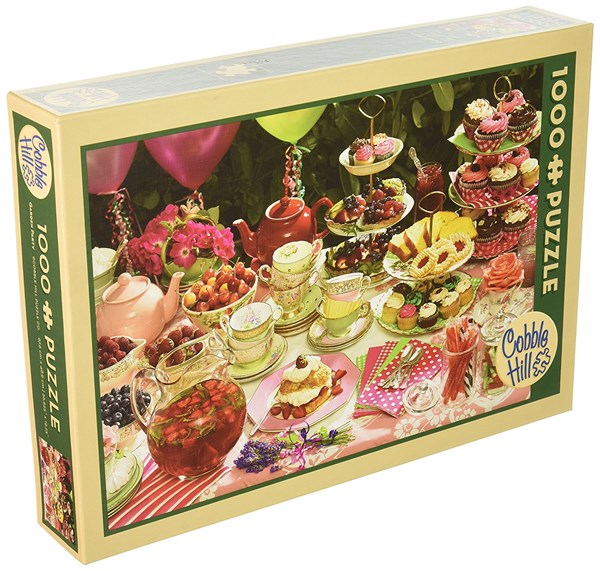 Cobble Hill (51774) - "Garden Party" - 1000 pieces puzzle