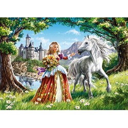 Castorland (B-06830) - "Princess and Her Friend" - 60 pieces puzzle