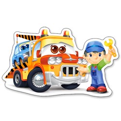 Castorland (B-04393) - "Rescue Services" - 4 5 6 7 pieces puzzle