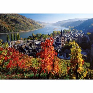 Ravensburger (19236) - "Vineyard on the Rhine" - 1000 pieces puzzle