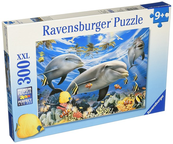 Ravensburger (13052) - "Dolphins' Ball" - 300 pieces puzzle
