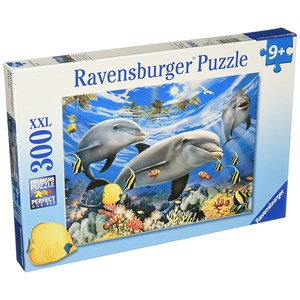 Ravensburger (13052) - "Dolphins' Ball" - 300 pieces puzzle