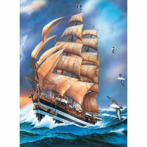 Clementoni (31481) - "Amerigo Vespucci" - 1000 pieces puzzle