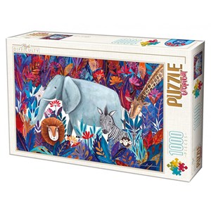 D-Toys (75215) - Kurti Andrea: "Tropical" - 1000 pieces puzzle