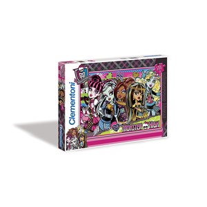 Clementoni (27817) - "Monster High, With the Girls" - 104 pieces puzzle