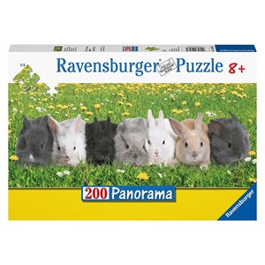 Ravensburger (12696) - "Rabbit Parade" - 200 pieces puzzle