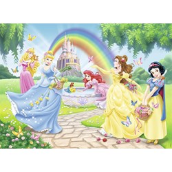 Nathan (86708) - "The Princesses' Garden" - 100 pieces puzzle
