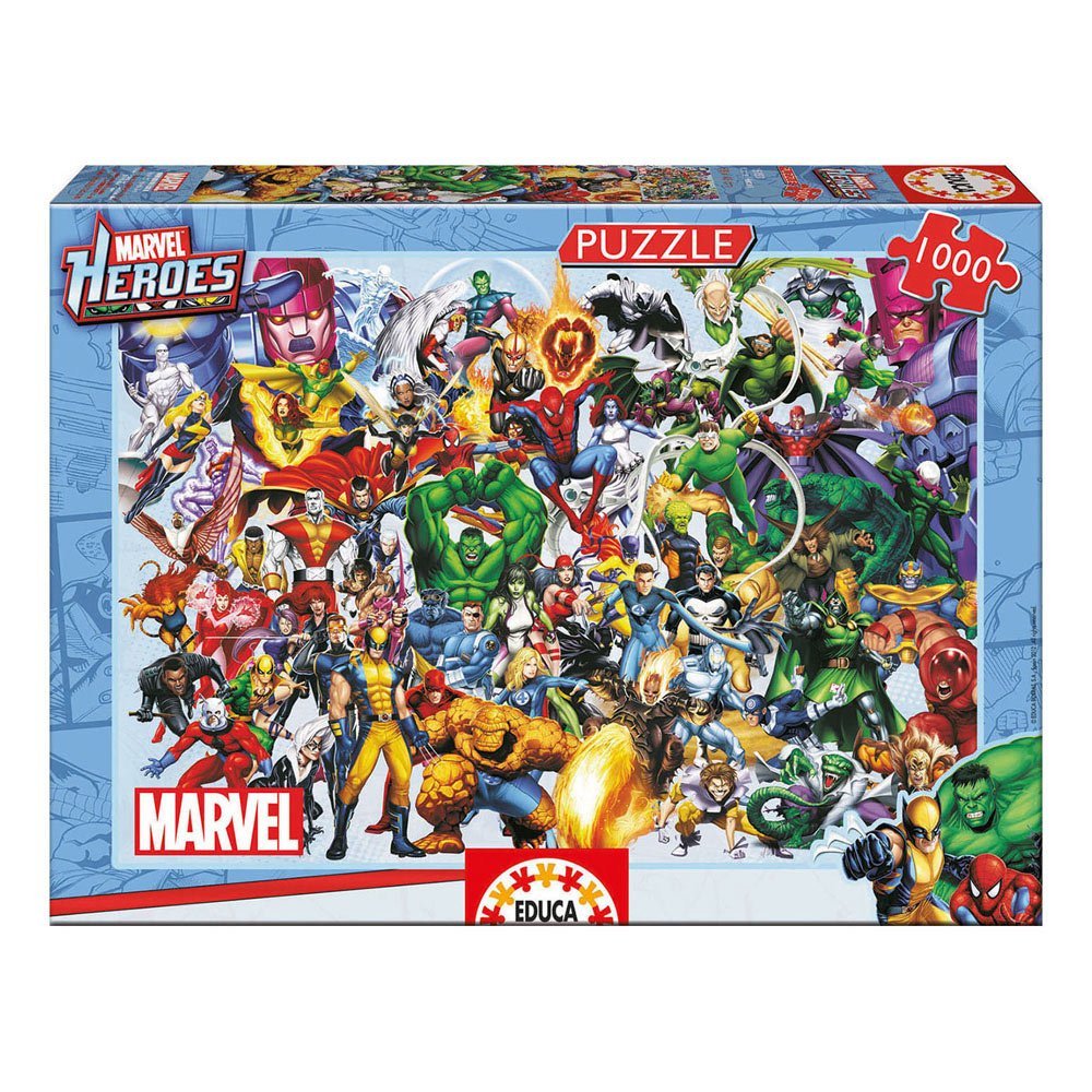 Educa 15193 Marvel Heroes 1000pc Jigsaw Puzzle for sale online 