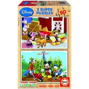 Educa (15285) - "Mickey Mouse Clubhouse" - 50 pieces puzzle