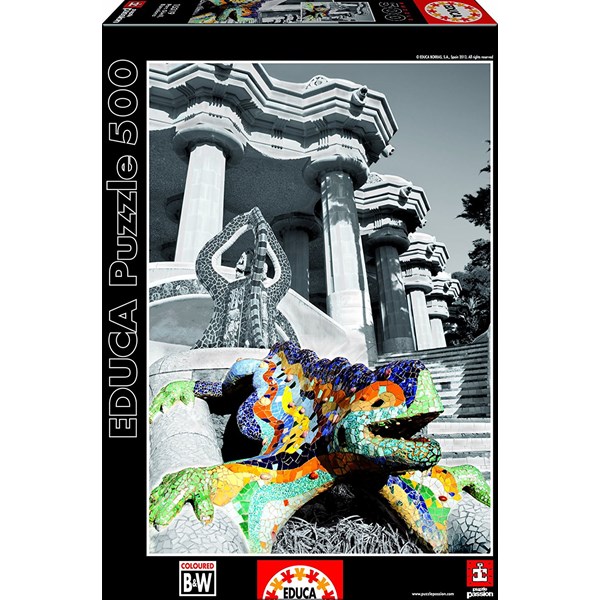 Educa (15319) - "Parc Güell, Barcelona" - 500 pieces puzzle