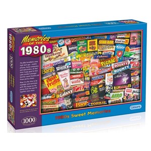 Gibsons (G7030) - "Sweet Memories 1980's" - 1000 pieces puzzle
