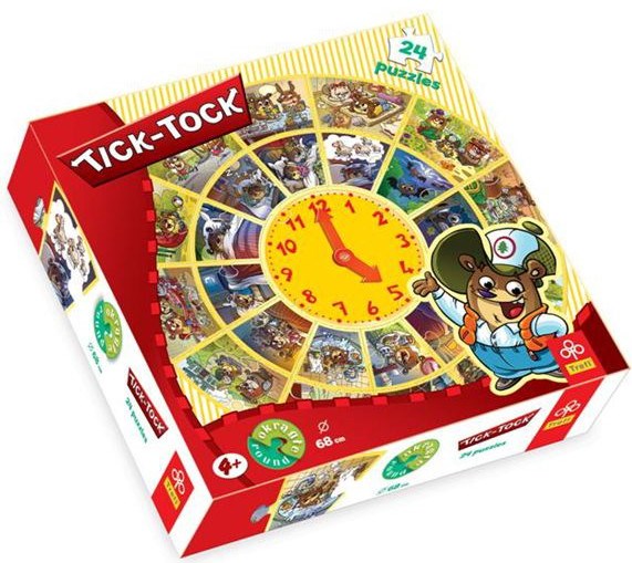 Trefl (39040) - "Tick-Tock" - 24 pieces puzzle