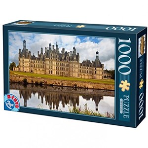 D-Toys (67562-FC01) - "Château de Chambord" - 1000 pieces puzzle