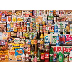 Gibsons (G7034) - "1980's Shopping" - 1000 pieces puzzle