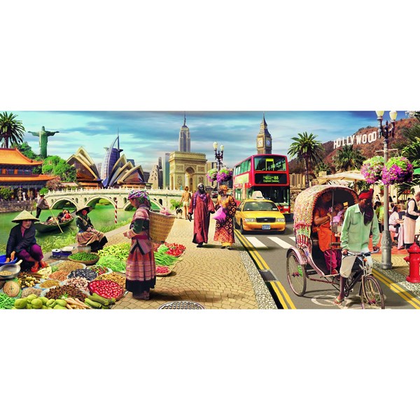 Educa (15545) - "Global World" - 3000 pieces puzzle