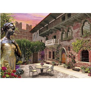 Clementoni (39243) - Dominic Davison: "Romantic Verona" - 1000 pieces puzzle
