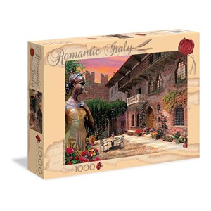 Clementoni (39243) - Dominic Davison: "Romantic Verona" - 1000 pieces puzzle