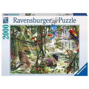 Ravensburger (16610) - "Jungle Animals" - 2000 pieces puzzle