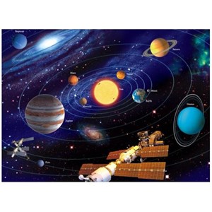 Ravensburger (14926) - "Solar System" - 500 pieces puzzle