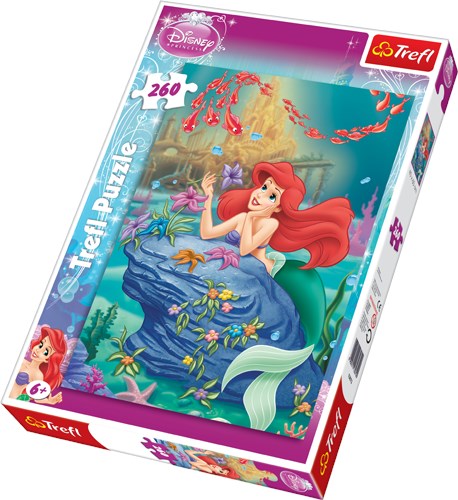 Trefl (13072) - "The Little Mermaid Deep into the Ocean" - 260 pieces puzzle