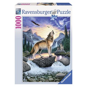 Ravensburger (15360) - "Wolf's howl" - 1000 pieces puzzle