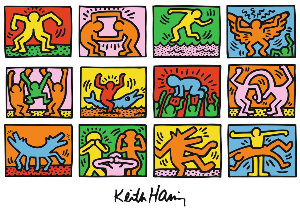 Ravensburger (15615) - Keith Haring: 